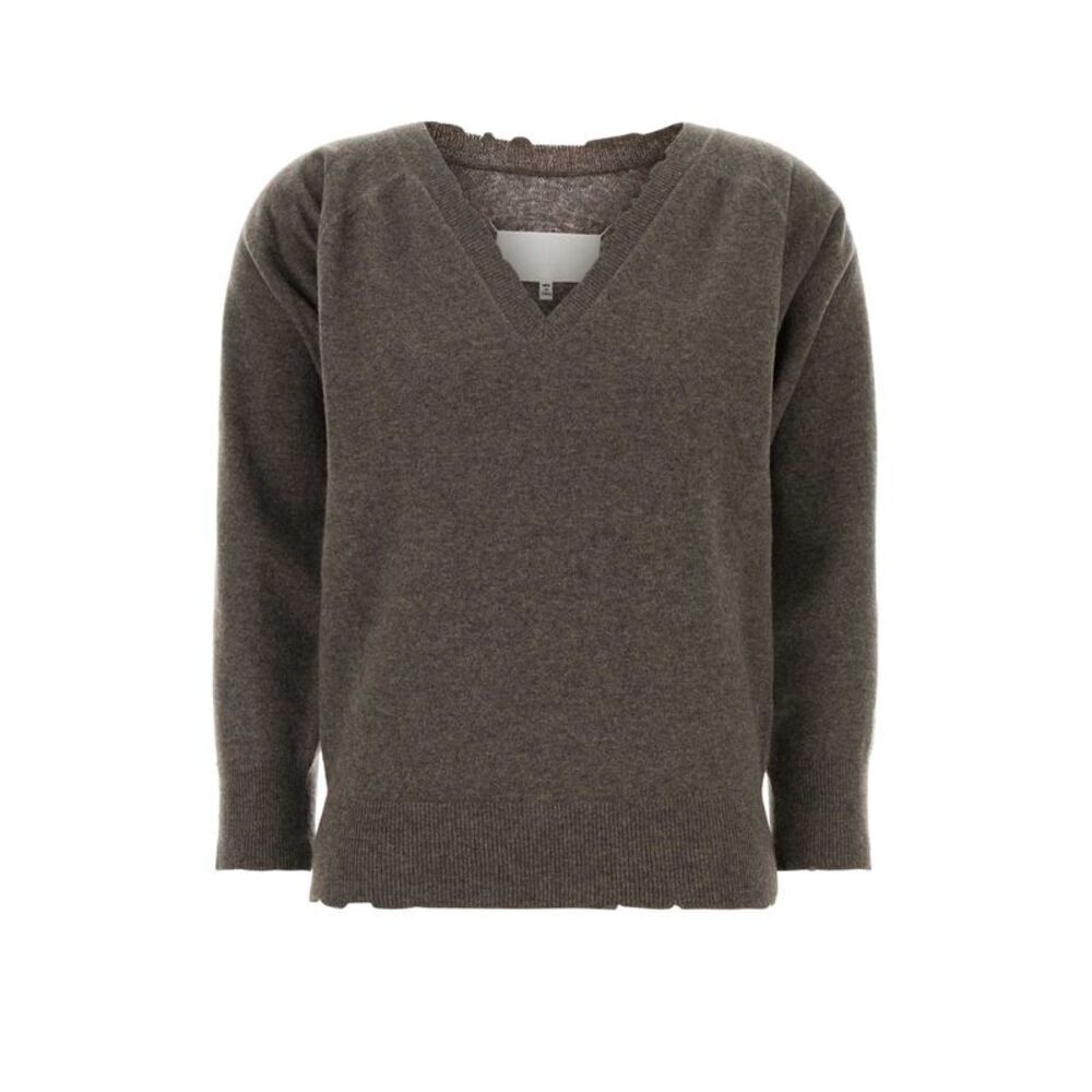 Maison Margiela Women Mud Wool Sweater